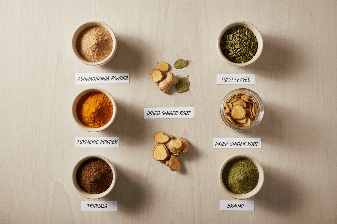 アーユルヴェーダで使われる代表的ハーブ一覧